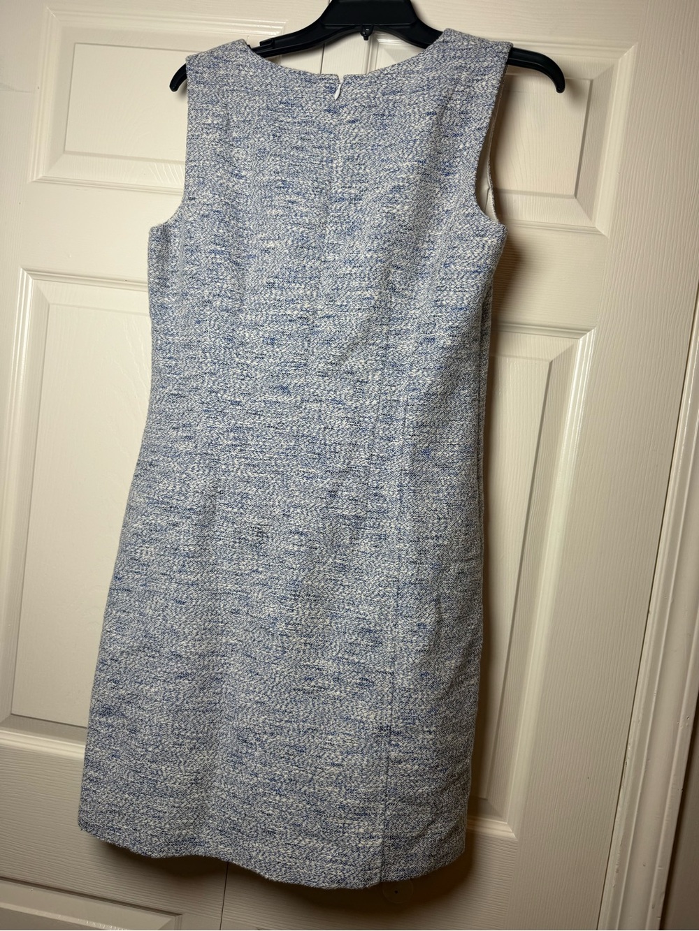 Nanette Lepore Ivory Blue Sky Love or Money Shift Dress - Picture 7 of 8